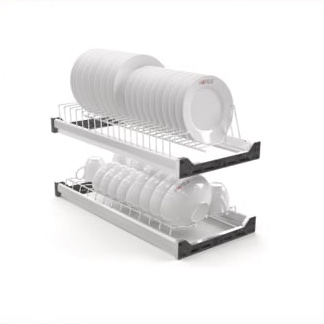 Rổ bát đĩa PRESTO có khung SUS304 - 600mm