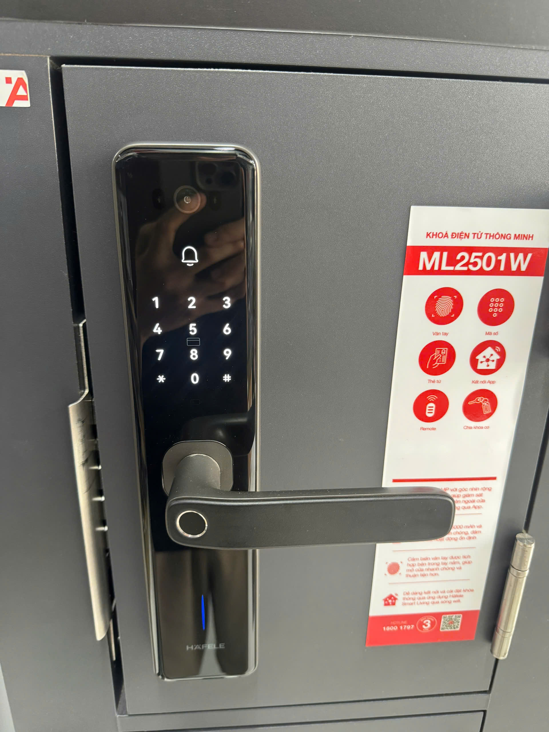 Khóa Điện Tử Zenith-ML2501W Hafele 499.21.225